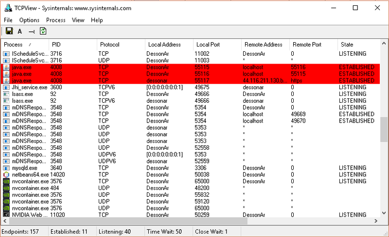 TCPView HTTP/2